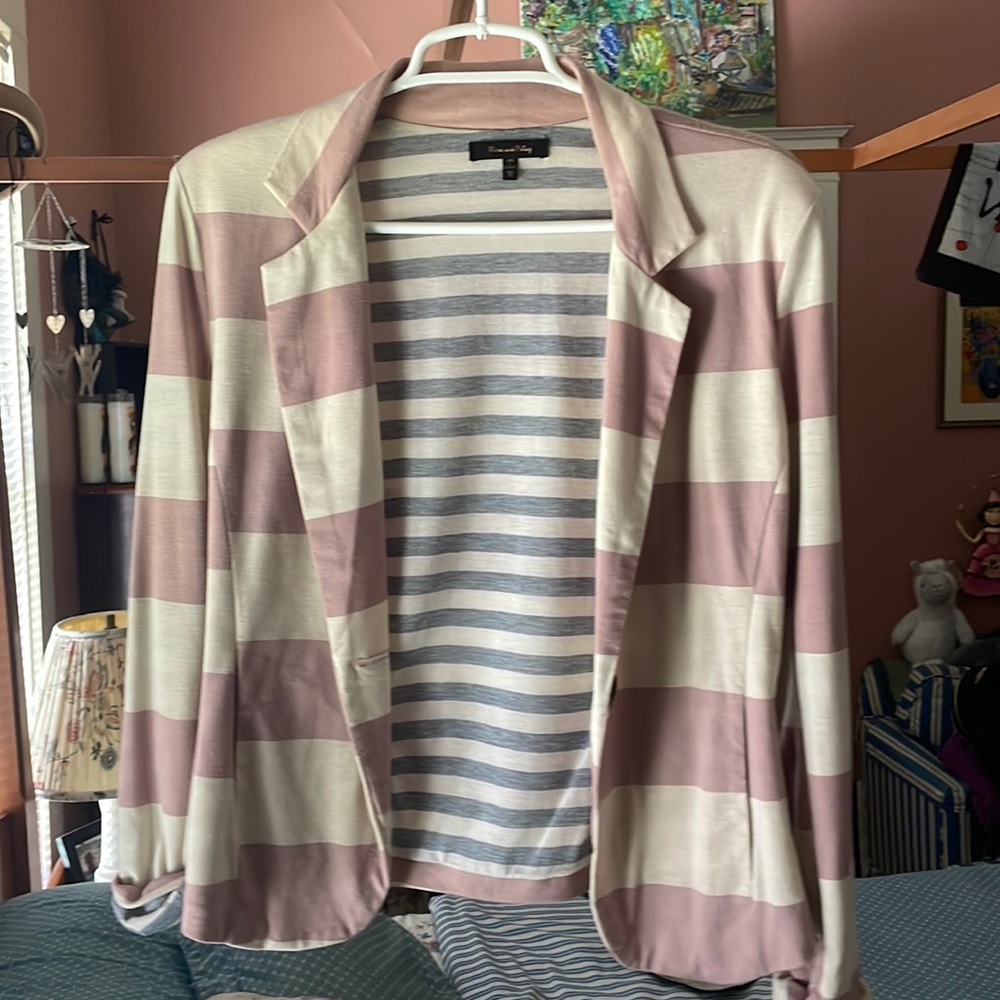Striped Blazer Max and Riley